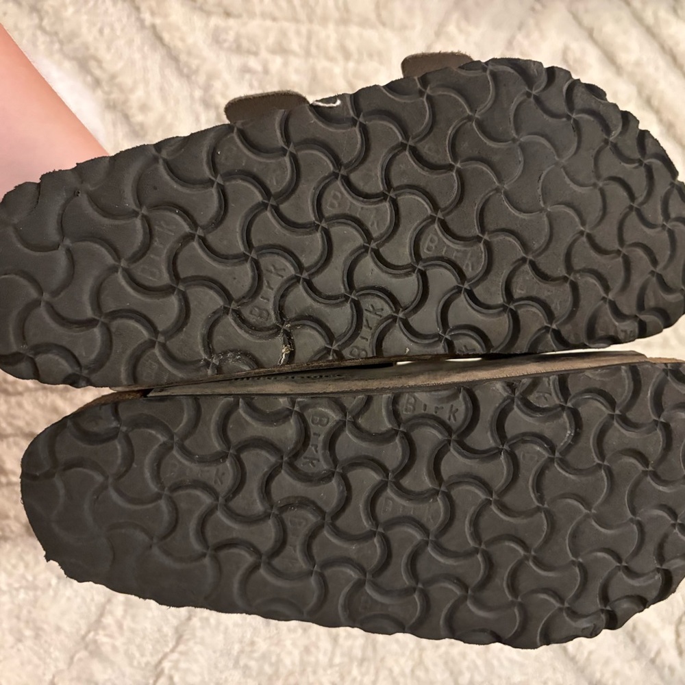 Birkenstock gray Leather Sandals - Picture 3 of 3